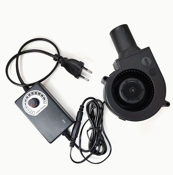 12V to 100V-240V, High Airflow Turbine with Adjustable Speed