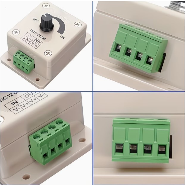 12V 8A Adjustable Speed Controller