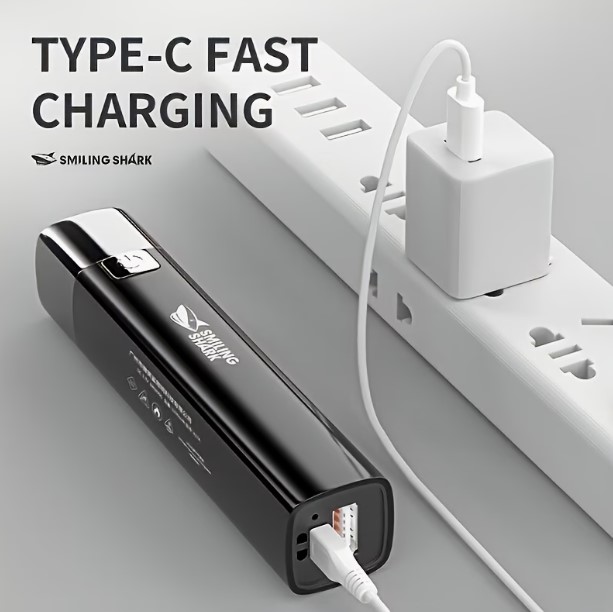 Smiling Shark LED Flashlights Featuring High Lumens