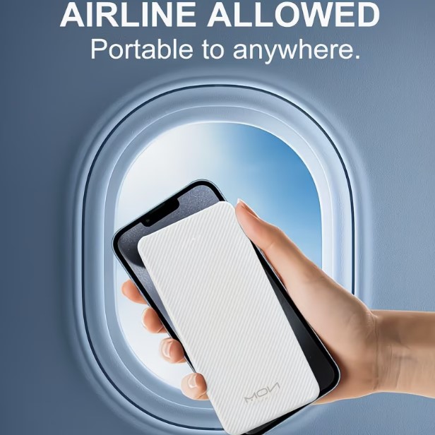 A Portable Power Bank with a Capacity of 10000Mah