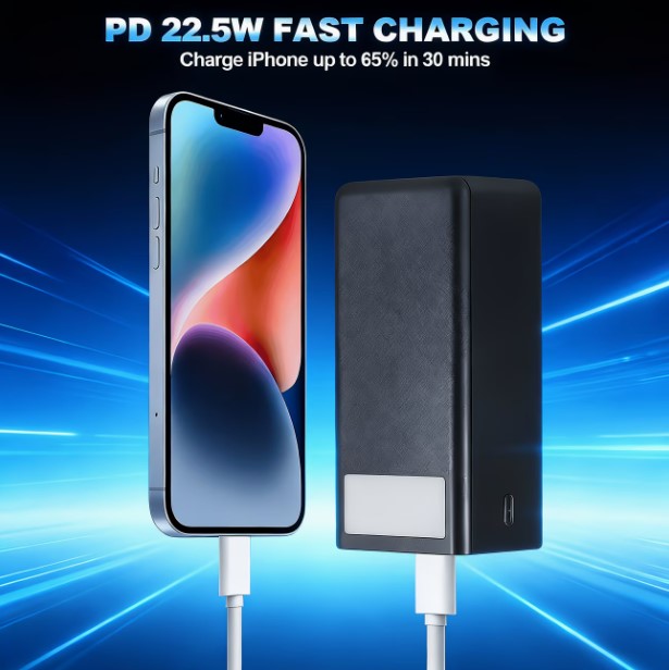 40000mAh Portable Charger | 22.5W External Power Bank