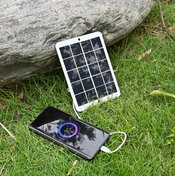 Compact Solar Charger Featuring USB Output