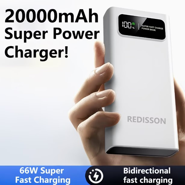 20000mAh Portable Charger Power Bank