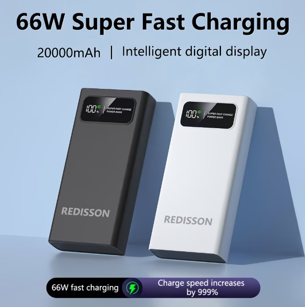 20000mAh Portable Charger Power Bank