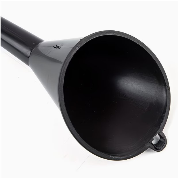 Heavy-Duty Oil Funnel with Long Neck & Hanging Hook