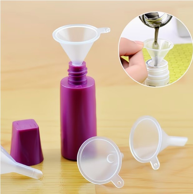 20pcs Mini Plastic Funnels