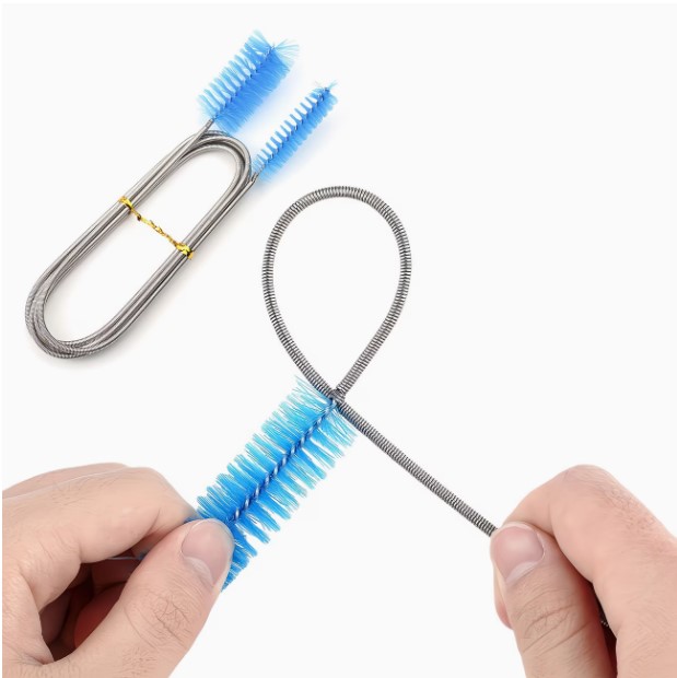 Pipe Cleaning Brush Air Tube Flexible Double-Ended