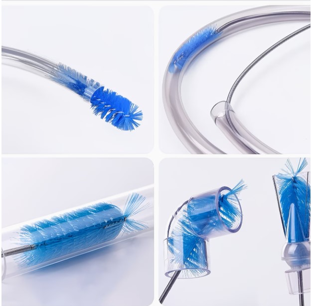 Pipe Cleaning Brush Air Tube Flexible Double-Ended