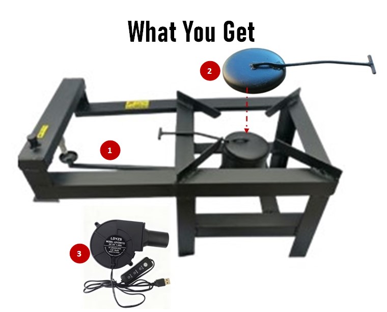 OB Stove Resinate. High Quality Oil Burner Stove Package