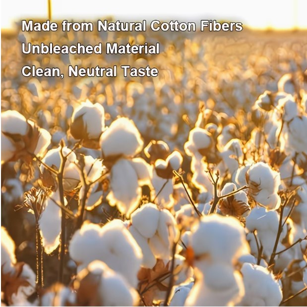 Wick Cotton Thread, Cotton Bacon Silver