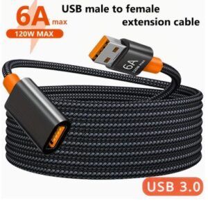 Female to Male USB 3.0 Extension/Extender Cable
