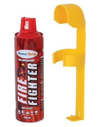 Home Quip Fire Extinguisher with Mount  (485 kg)